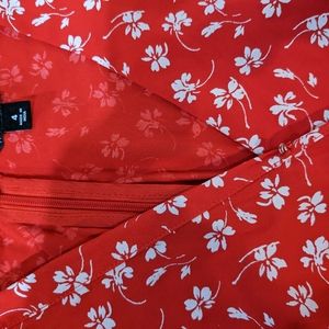 J crew red dress
